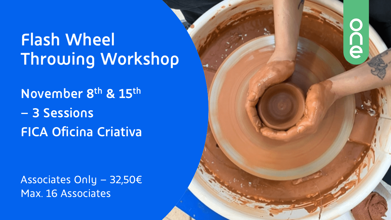 Flash Wheel Throwing Workshop Banner.