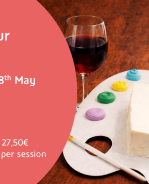 Paint & Pour: Red Wine & Cake Paint Night